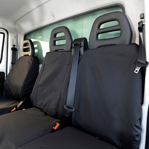 Iveco Daily Tipper Truck (2014 Onwards) Tailored Front Seat Covers (Wi ...